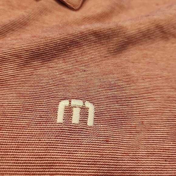 Travis Mathew Polo Shirt Red Large  The Legacy Rolf Benirschke Invitational - Picture 3 of 7